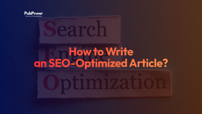 SEO-optimized article