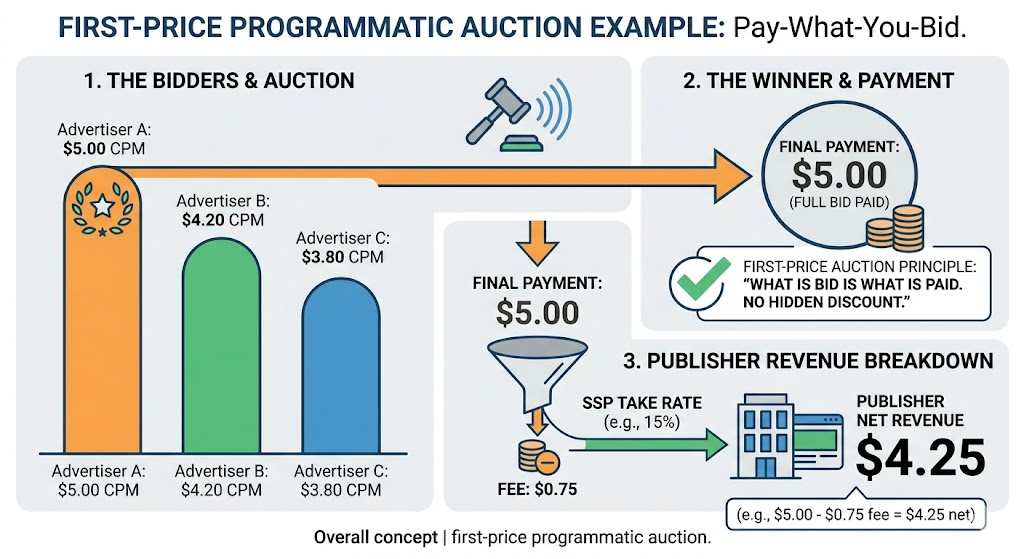 First-Price Auction Process
