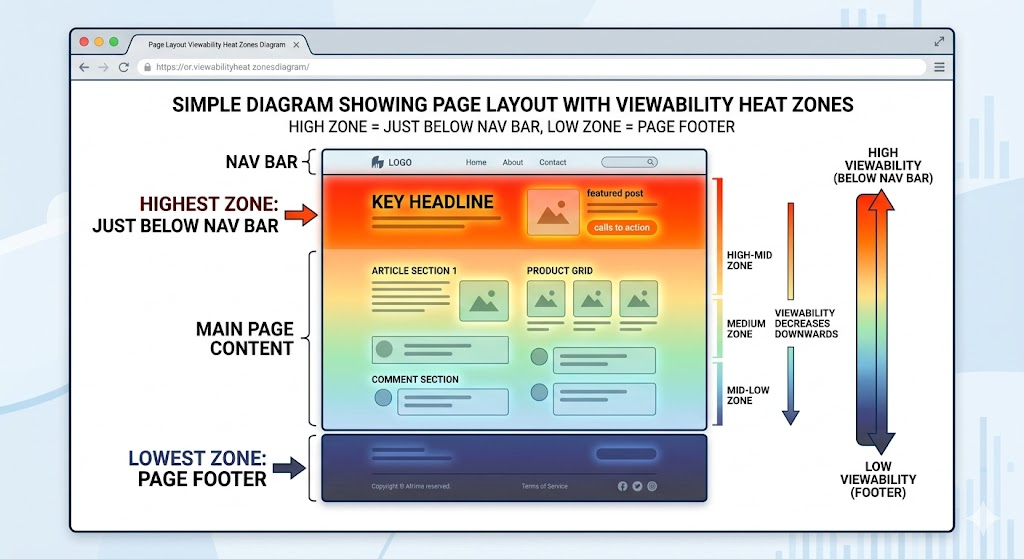 best ad placement for viewability